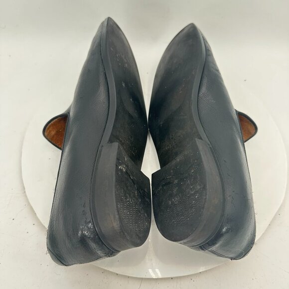 Gucci Men Size UK 9 US 10 Black Leather Slip On Loafer Dress Shoes - Picture 6 of 13